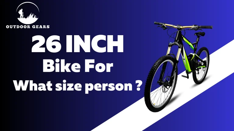 26 inch bike for what size person