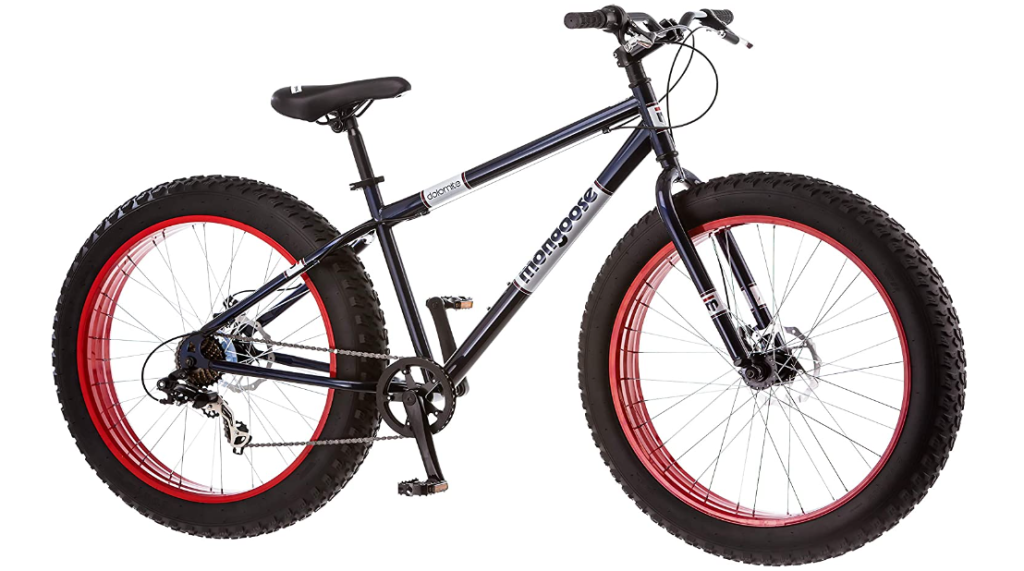 Mongoose Dolomite Mens Adult Fat Tire Mountain Bike